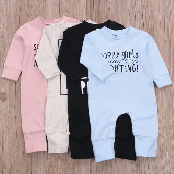 baby autumn winter clothing newborn kids boys girls striped button letter print solid color romper long sleeve jumpsuit outfit, Blue
baby autumn winter clothing newborn kids boys girls striped button letter print solid color romper long sleeve jumpsuit outfit, Blue