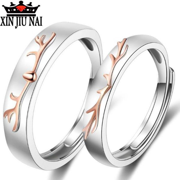cluster rings arrival personality temperament creative christmas elk models couple opening ring valentine's day gift, Golden;silver
cluster rings arrival personality temperament creative christmas elk models couple opening ring valentine's day gift, Golden;silver