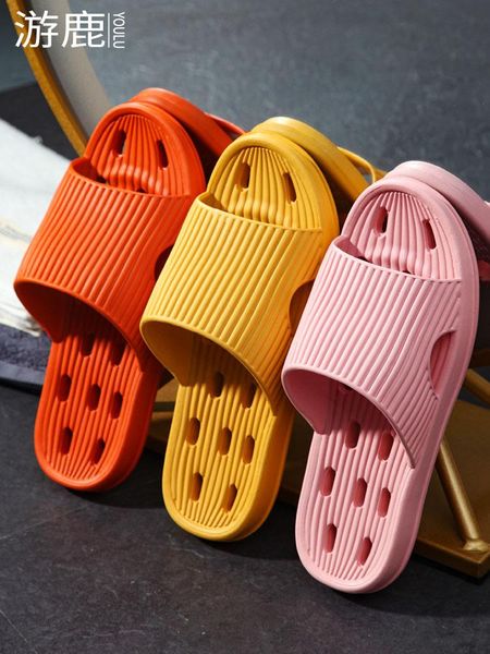 slippers laides summer leaky bathroom shoes soft light eva integrated non-slip couples indoor sandals, Black
slippers laides summer leaky bathroom shoes soft light eva integrated non-slip couples indoor sandals, Black