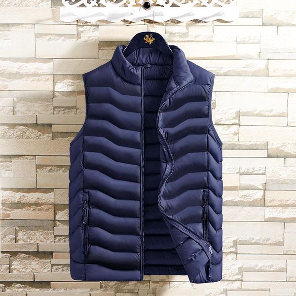 men's vests men stand collar warm waistcoats clothing men' sleeveless vest jackets fashion male cotton-padded handsome zipper coat, Black;white
men's vests men stand collar warm waistcoats clothing men' sleeveless vest jackets fashion male cotton-padded handsome zipper coat, Black;white
