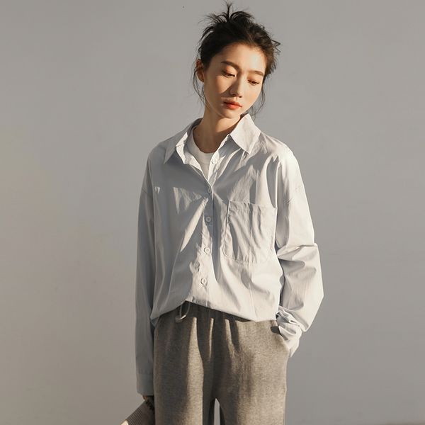 fashion 2021 new spring mid-length irregular button long sleeve casual shirts zool, White
fashion 2021 new spring mid-length irregular button long sleeve casual shirts zool, White