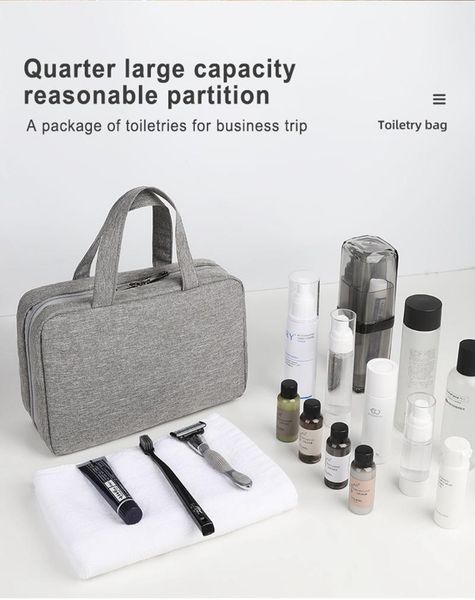 new waterproof make-up bag foldable toiletry box large capacity 4-room travel portable inner zipper cosmetic pack with handle
new waterproof make-up bag foldable toiletry box large capacity 4-room travel portable inner zipper cosmetic pack with handle