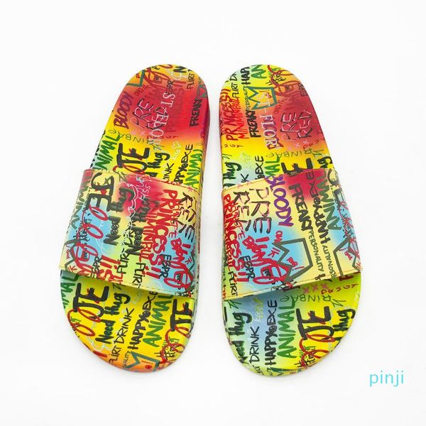 slippers 2021 summer fashion creative word thick-soled flat sandals and outdoor women's shoes sandalias mujer, Black
slippers 2021 summer fashion creative word thick-soled flat sandals and outdoor women's shoes sandalias mujer, Black