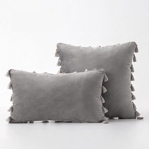 cushion/decorative pillow cilected tassel velvet sofa cover solid color plush bedside cushion fringe pillowcase home decoration
cushion/decorative pillow cilected tassel velvet sofa cover solid color plush bedside cushion fringe pillowcase home decoration