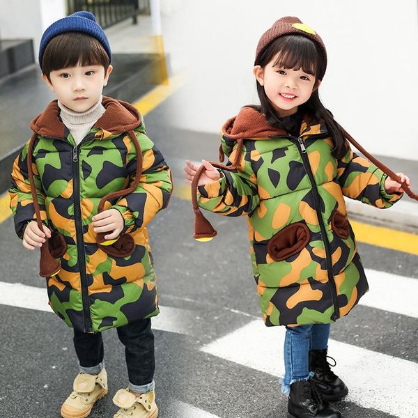 coat boys girls winter long sleeve hooded zipper casual fashion cardigan coats camouflage thick warm cotton outdoor jackets, Blue;gray
coat boys girls winter long sleeve hooded zipper casual fashion cardigan coats camouflage thick warm cotton outdoor jackets, Blue;gray