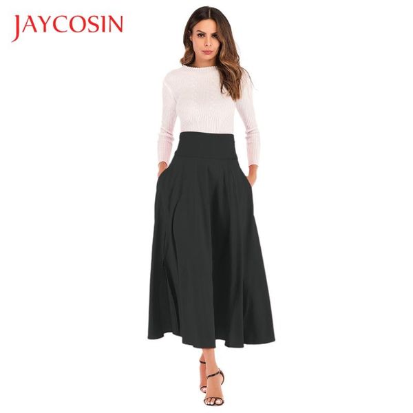 skirts jaycosin high waist pleated a line women long skirt front slit belted maxi casual party occasion polyester material, Black
skirts jaycosin high waist pleated a line women long skirt front slit belted maxi casual party occasion polyester material, Black