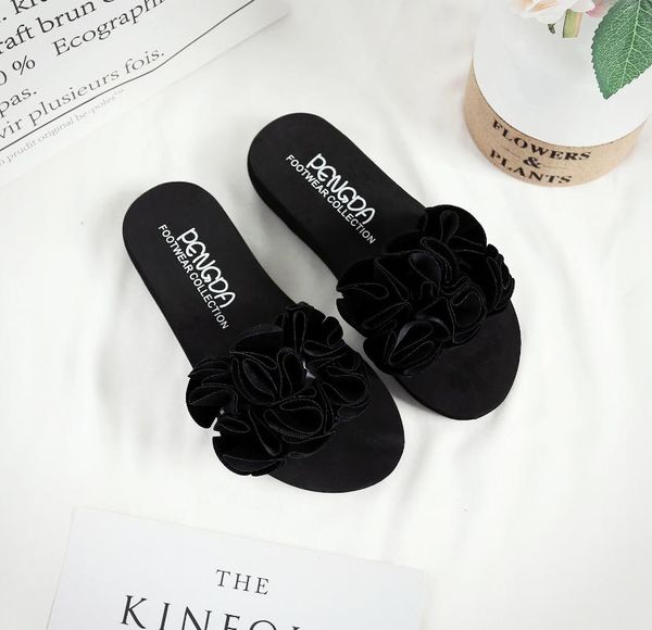 summer wear leisure thick soled antiskid beach shoes, Black
summer wear leisure thick soled antiskid beach shoes, Black