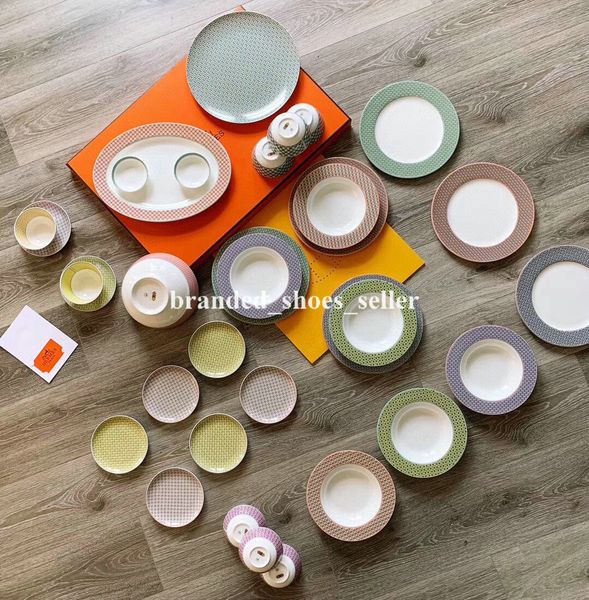 new style colorful bone china dinner sets ceramic kitchen tableware suit porcelain food dish rice bowl set fashionable home dinnerware
new style colorful bone china dinner sets ceramic kitchen tableware suit porcelain food dish rice bowl set fashionable home dinnerware