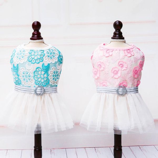 dog apparel cute lace dress summer small costume cat chihuahua yorkshire pomeranian poodle maltese clothes pet clothing 
dog apparel cute lace dress summer small costume cat chihuahua yorkshire pomeranian poodle maltese clothes pet clothing