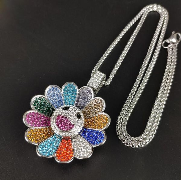 chains fashion sunflower colorful rotating pendant necklace gift party collares ketting accessories jewelry wholesale, Silver
chains fashion sunflower colorful rotating pendant necklace gift party collares ketting accessories jewelry wholesale, Silver