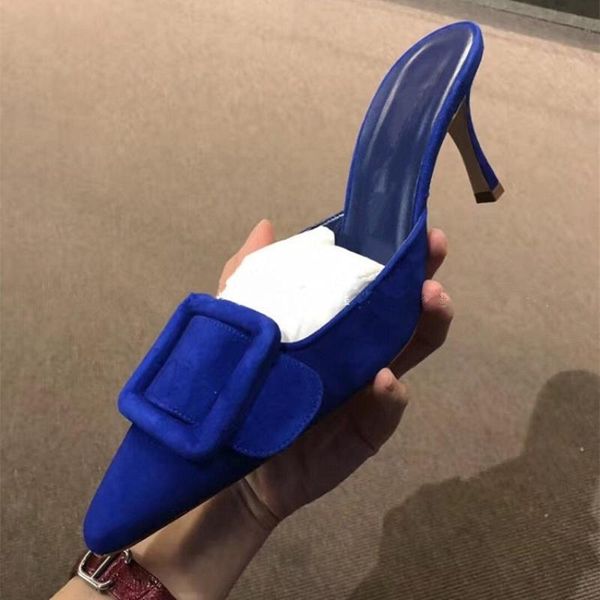dress shoes fashion street square buckles mules luxury designer high heels pointed toe ladies pumps blue red scarpin bridal slingback, Black
dress shoes fashion street square buckles mules luxury designer high heels pointed toe ladies pumps blue red scarpin bridal slingback, Black
