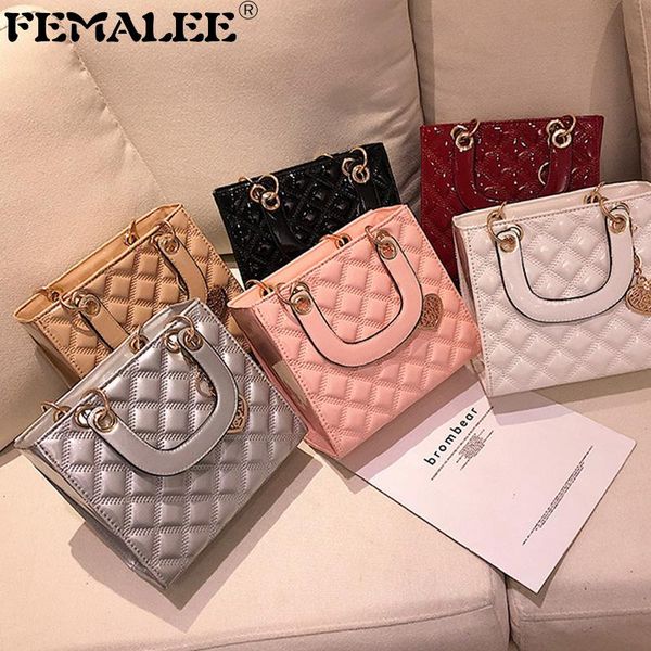 shoulder bags lxury female designer handbags patent leather crossbody bag women fashion lattice messenger chic sac
shoulder bags lxury female designer handbags patent leather crossbody bag women fashion lattice messenger chic sac