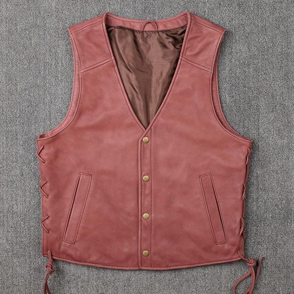 men's vests 2021 grey casual style genuine leather vest men single breasted plus size 3xl real natural sheepskin slim fit autumn coat, Black;white
men's vests 2021 grey casual style genuine leather vest men single breasted plus size 3xl real natural sheepskin slim fit autumn coat, Black;white
