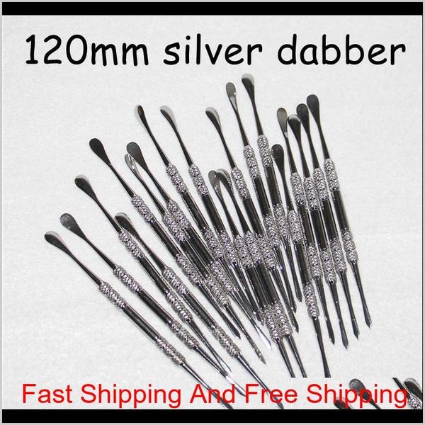 120mm silver dabber tool for wax dry herb dab jar tool dry herb vaporizer f qylmkc tore2010
120mm silver dabber tool for wax dry herb dab jar tool dry herb vaporizer f qylmkc tore2010