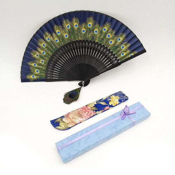 party favor vintage retro peacock folding fan bamboo silk dance fans home decoration s for friend 50set / lot
party favor vintage retro peacock folding fan bamboo silk dance fans home decoration s for friend 50set / lot