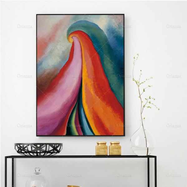 paintings georgia o'keeffe print, art, abstract series i no 4, modern art - gift idea wall poster print
paintings georgia o'keeffe print, art, abstract series i no 4, modern art - gift idea wall poster print