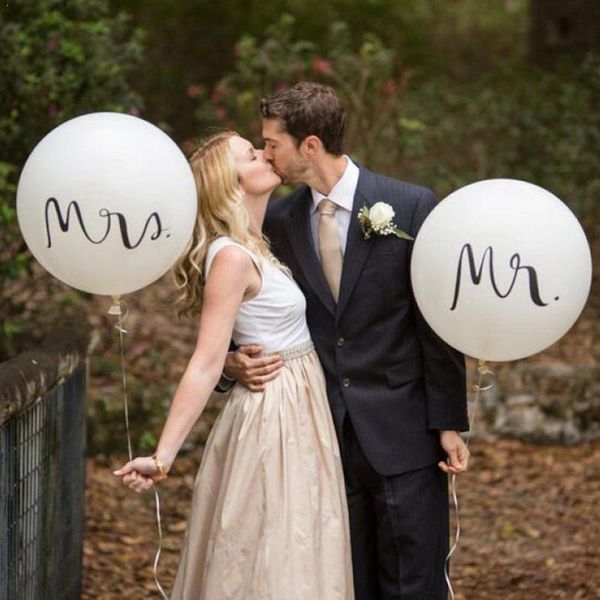 big size 36inch mr mrs white latex balloons for wedding, air to be, bride ballons party globos wedding bridal decor active y1m9
big size 36inch mr mrs white latex balloons for wedding, air to be, bride ballons party globos wedding bridal decor active y1m9