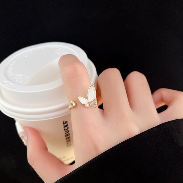 wedding rings elegant butterfly women fashion design adjustable open female delicate shiny zircon jewelry trendy index finger ring, Slivery;golden
wedding rings elegant butterfly women fashion design adjustable open female delicate shiny zircon jewelry trendy index finger ring, Slivery;golden