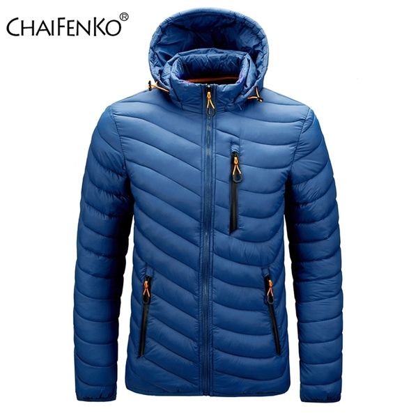chaifenko brand winter warm waterproof jacket men autumn thick hooded parkas s fashion casual slim coat 211119, Black
chaifenko brand winter warm waterproof jacket men autumn thick hooded parkas s fashion casual slim coat 211119, Black