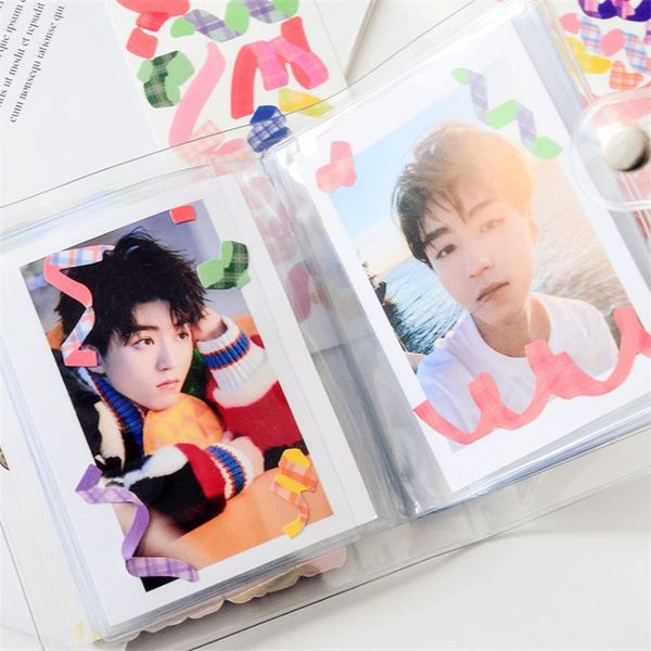card holders 2pcs kawaii ribbon stickers korea ins scrapbooking sticker for kpop star po decorative cute school stationery, Brown;gray
card holders 2pcs kawaii ribbon stickers korea ins scrapbooking sticker for kpop star po decorative cute school stationery, Brown;gray