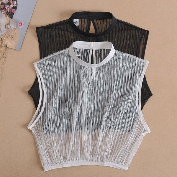 bow ties 2021 mesh shirt fake collars women's half blouse false collar vest crop neckwear detachable accessories, Black;gray
bow ties 2021 mesh shirt fake collars women's half blouse false collar vest crop neckwear detachable accessories, Black;gray