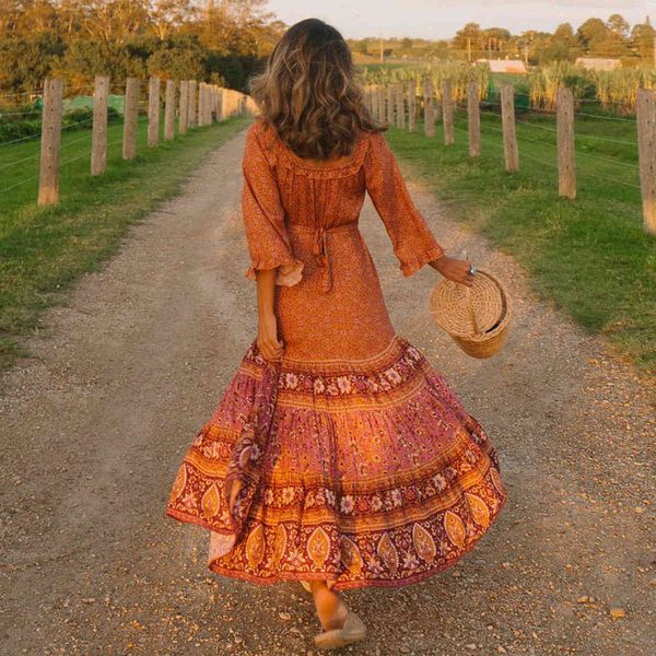 casual dresses bohemian beach maxi women indie folk floral print autumn sleeve belt waist long dress vestidos lqaf, Black;gray
casual dresses bohemian beach maxi women indie folk floral print autumn sleeve belt waist long dress vestidos lqaf, Black;gray