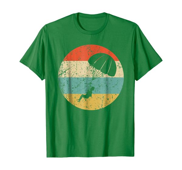 parasailing shirt - vintage retro parasailer t-shirt, White;black 
parasailing shirt - vintage retro parasailer t-shirt, White;black