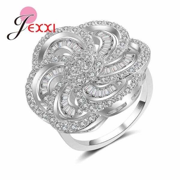 cluster rings romantic big flower cubic zirconia rhinestone wedding for woman 925 silver band promise ring ladies, Golden;silver
cluster rings romantic big flower cubic zirconia rhinestone wedding for woman 925 silver band promise ring ladies, Golden;silver