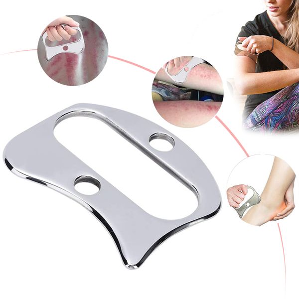 handed stainless steel scraping board body scrapper plate for release pain relief guasha tool physiotherapy body massage tools
handed stainless steel scraping board body scrapper plate for release pain relief guasha tool physiotherapy body massage tools