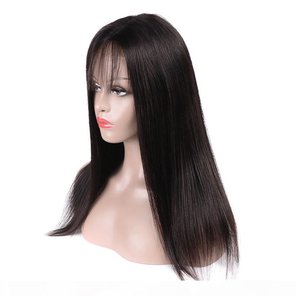 brazilian lace front human hair wigs with baby hair full end straight lace front wigs 4*4 closure bleached knots, Black;brown
brazilian lace front human hair wigs with baby hair full end straight lace front wigs 4*4 closure bleached knots, Black;brown