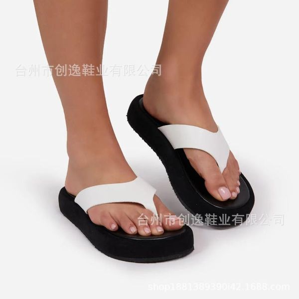 slippers style beach flip-flops women's platform 2021 summer outdoor european and american leisure, Black
slippers style beach flip-flops women's platform 2021 summer outdoor european and american leisure, Black
