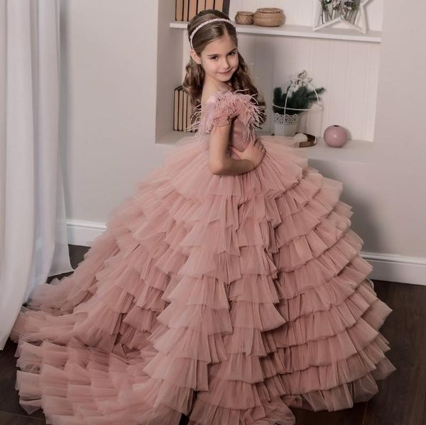 girl's dresses cute pink ball gown flower girl for wedding beaded feather tiered ruffles toddler girls pageant dress kids formal wear, Red;yellow
girl's dresses cute pink ball gown flower girl for wedding beaded feather tiered ruffles toddler girls pageant dress kids formal wear, Red;yellow