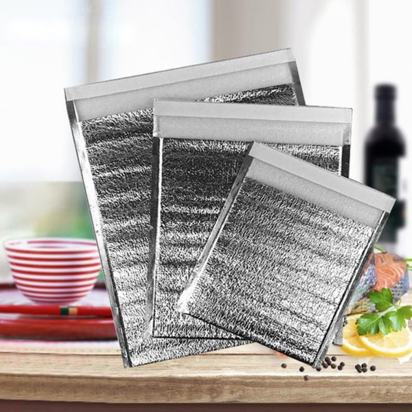 storage bags 10pcs disposable insulation bag thick aluminum foil food fast fresh-keeping take-out pouch with sticker(20x20cm)
storage bags 10pcs disposable insulation bag thick aluminum foil food fast fresh-keeping take-out pouch with sticker(20x20cm)