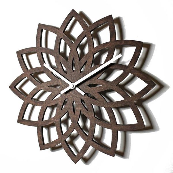 wall clocks 3d clock nordic quartz for home decoration natural mahogany lotus large mute watch can
wall clocks 3d clock nordic quartz for home decoration natural mahogany lotus large mute watch can