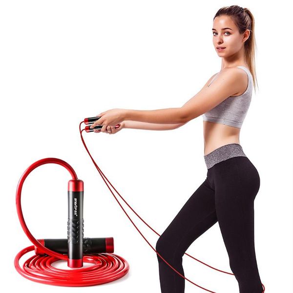 jump ropes 3m weighted skipping rope adjustable with extra cable ball bearings silicone anti-slip grip gym fitness home exercise
jump ropes 3m weighted skipping rope adjustable with extra cable ball bearings silicone anti-slip grip gym fitness home exercise