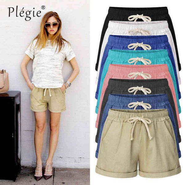 plegie summer plus size women candy color lace-up elastic waist comfortable thin short female shorts with pockets m-6xl, White;black
plegie summer plus size women candy color lace-up elastic waist comfortable thin short female shorts with pockets m-6xl, White;black