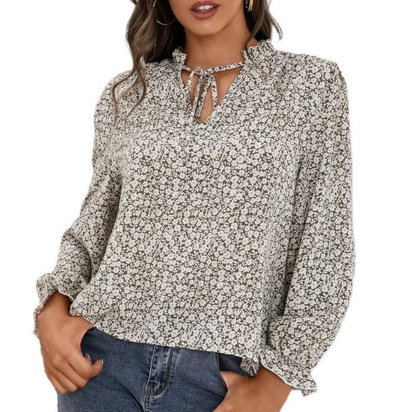 men's casual shirts autumn loose printing v-neck small floral lotus leaf long sleeve shirt jacket female, White;black
men's casual shirts autumn loose printing v-neck small floral lotus leaf long sleeve shirt jacket female, White;black