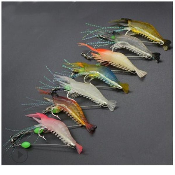 1pcs 8cm/5g luminous simulation prawn soft shrimp floating shaped worn fake lure hook isca fishing lure artific jlljox
1pcs 8cm/5g luminous simulation prawn soft shrimp floating shaped worn fake lure hook isca fishing lure artific jlljox