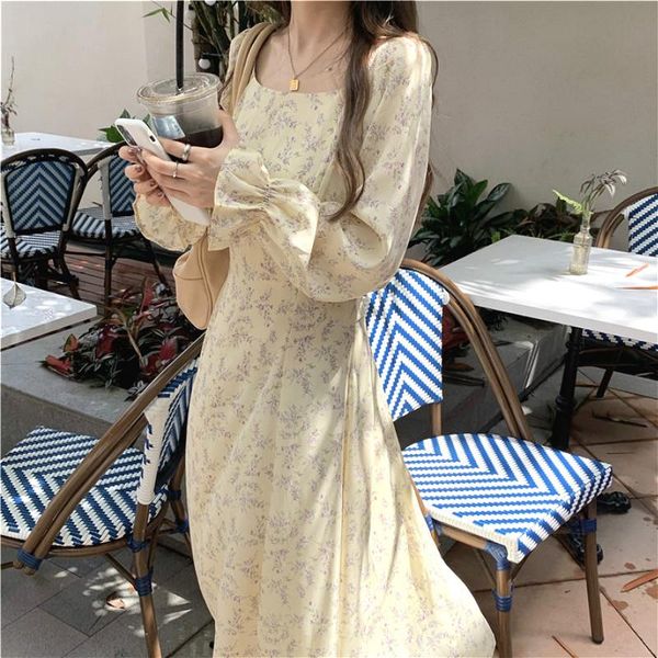casual dresses french floral dress women sweet fashion long sleeve one-piece korean elegant party vintage female autumn 2021 chic, Black;gray
casual dresses french floral dress women sweet fashion long sleeve one-piece korean elegant party vintage female autumn 2021 chic, Black;gray