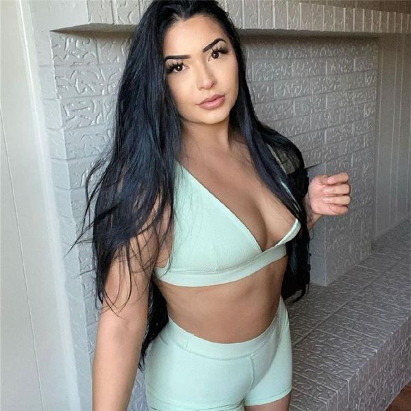 women's tracksuits sport solid two piece set women summer 2021 sleeveless crop tank shorts jogger suit casual tracksuit matching outfi, Gray
women's tracksuits sport solid two piece set women summer 2021 sleeveless crop tank shorts jogger suit casual tracksuit matching outfi, Gray