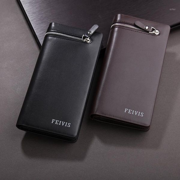 luxurious classic business pu leather men long money coin wallet card holder male walet pocket retro purse high quatily wallets1, Red;black
luxurious classic business pu leather men long money coin wallet card holder male walet pocket retro purse high quatily wallets1, Red;black