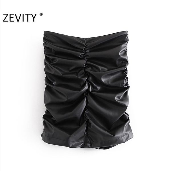 zevity new women fashion solid pu leather pleated skirt faldas mujer office ladies back zipper casual slim chic vestidos qun698 210311, Black
zevity new women fashion solid pu leather pleated skirt faldas mujer office ladies back zipper casual slim chic vestidos qun698 210311, Black
