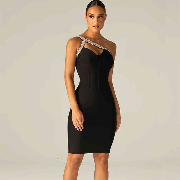 casual dresses black one shoulder diamond hollow out bandage elegant vintage celebrity night club party vesti tj, Black;gray
casual dresses black one shoulder diamond hollow out bandage elegant vintage celebrity night club party vesti tj, Black;gray