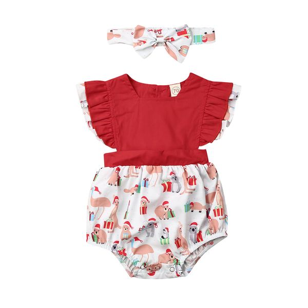 christmas clothing newborn kids baby girls sleeveless romper dress xmas outfits, Red;yellow
christmas clothing newborn kids baby girls sleeveless romper dress xmas outfits, Red;yellow