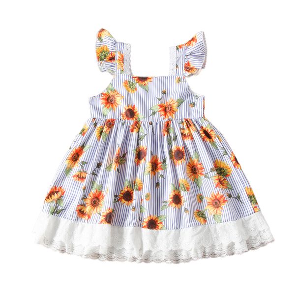 baby girl dress lace patchwork striped sunflower print dress fashion fly sleeve kids party princess dresses for girls 2-7years, Red;yellow
baby girl dress lace patchwork striped sunflower print dress fashion fly sleeve kids party princess dresses for girls 2-7years, Red;yellow
