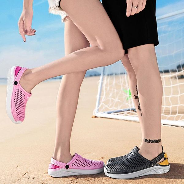 sandals for women men breathable beach shoes fashion garden clog aqua trekking wading size 36-45, Black
sandals for women men breathable beach shoes fashion garden clog aqua trekking wading size 36-45, Black