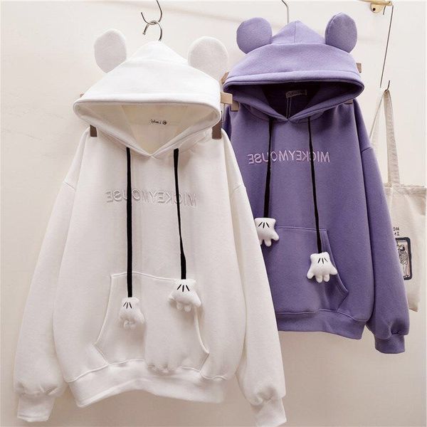 women's shirt mickes and mouses women's jacket hoodie fashion sports long sleeve coat loose size hooded mouse ear sweater, Black
women's shirt mickes and mouses women's jacket hoodie fashion sports long sleeve coat loose size hooded mouse ear sweater, Black