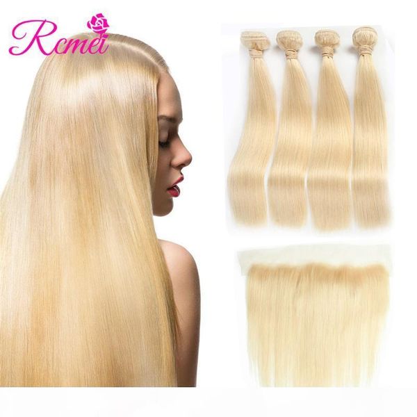 rcmei malaysian straight hair bundles 4 bundles with lace frontal 613 blonde strsight hair extensions with 13*4 lace frontal pre-colored, Black;brown
rcmei malaysian straight hair bundles 4 bundles with lace frontal 613 blonde strsight hair extensions with 13*4 lace frontal pre-colored, Black;brown