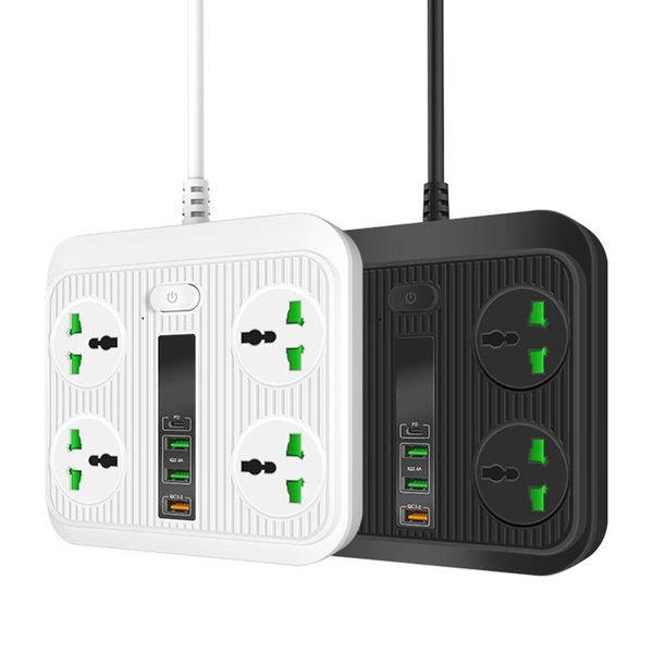 smart power plugs strip with usb ports 5v 2a 40w pd qc3.0 2500w 6.5 feet extension cord surge protector for dorm room
smart power plugs strip with usb ports 5v 2a 40w pd qc3.0 2500w 6.5 feet extension cord surge protector for dorm room