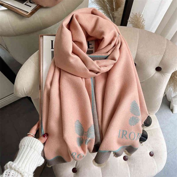 70% off design 2021 new scarf women's imitation cashmere thick air conditioning room shawl decoration warm seasons korean fashion bib, Blue;gray
70% off design 2021 new scarf women's imitation cashmere thick air conditioning room shawl decoration warm seasons korean fashion bib, Blue;gray